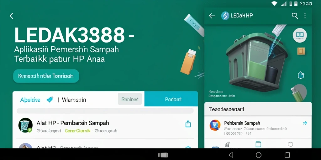 Tampilan antarmuka LEDAK388 yang sederhana dan mudah digunakan.