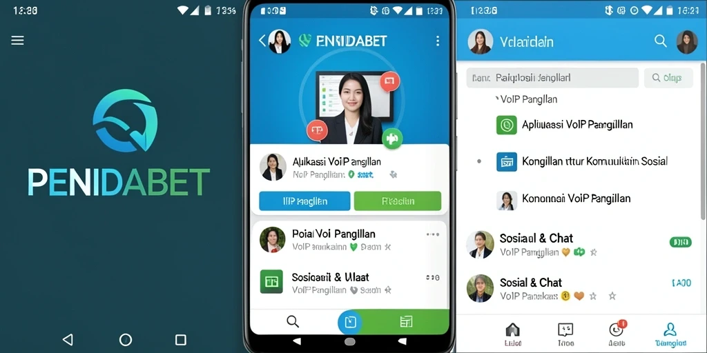 Antarmuka aplikasi PENIDABET yang sederhana dan intuitif.